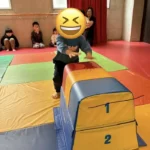 【　跳び箱を使った理学での活動！♪】